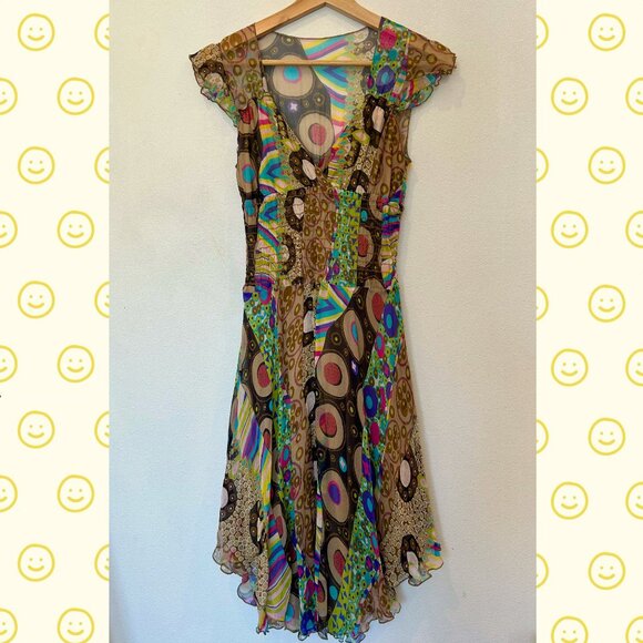 Vintage Earthy Boho Dress - Picture 1 of 5